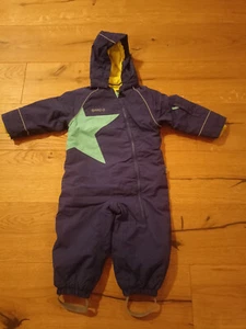 Jako-O Jungen Mädchen Gr. 80/86 Schneeanzug Skianzug Overal gefüttert blau - Bild 1 von 2