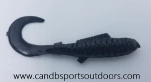 AWD BAITS 2" CRAPPIE DELIGHTS - BLACK 20PK (CD58) - Picture 1 of 1