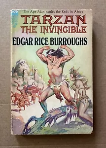 EDGAR RICE BURROUGHS: Tarzan The Invincible : Ace F-189 Pocket Paperback - Good+ - Picture 1 of 8