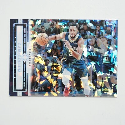 CJ McCollum 2023-24 Panini PhotoGenic NBA Basketball #47 Pelicans/75 - Image 1 of 2