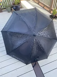 Brand New Scotty Cameron Black/Black Scotty Dog Wall Paper Gust Buster Umbrella - Picture 1 of 6