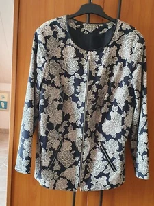 Anna Aura Damenblazer Größe 52 Blau/Grau/Beige - Bild 1 von 6