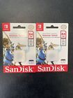 SanDisk 64GB microSDXC Zelda Memory Card for Nintendo Switch 2 Pack