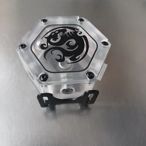Bitspower Water Tank Hexagon 34 With Bracket BP-WTH34AC-DLX - Picture 1 of 4