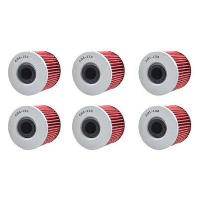 6X FILTROS DE ACEITE para SUZUKI GSX250 GSX400 GSX750 GS450 GS500 GS550 GS650 GS1000 Foto 1 de 4