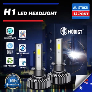 MODIGT 2X H1 LED Headlight 7000LM Bulbs Hi/Lo Beam Globes For MG F 1997-2002 - Picture 1 of 12