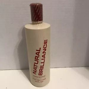Avon Natural Brilliance Freshening Shampoo For Oily Hair 16 oz 1986 New Sealed - Picture 1 of 3