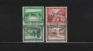 Dt.Reich SK 29+30 WHW Bauwerke 1936 impresión de colección sellada impecablemente - Imagen 1 de 1