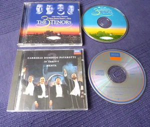 2 CDs Three Tenors Carreras Domingo Pavarotti In Concert + 1994 Zubin Mehta - Picture 1 of 4
