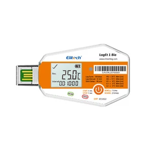 Elitech LogEt 1Bio Temperature Data Logger Single Use PDF Report 16000 Points - Picture 1 of 10