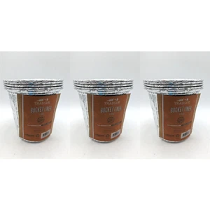 (3 PACK 15 TOTAL) Traeger Grill Bucket Liner 5 Pack Disposable Aluminum BAC459 - Picture 1 of 2