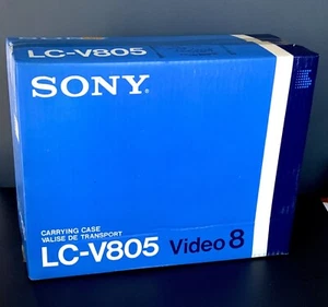 Sony LC-V805 Video 8 Carrying Case Original Packaging RARE NEW - Picture 1 of 6
