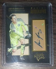 2016-17 PANINI BLACK GOLD SOCCER AUTOGRAPHS ASMIR BEGOVIC BOSNIA AUTO #A-AB 