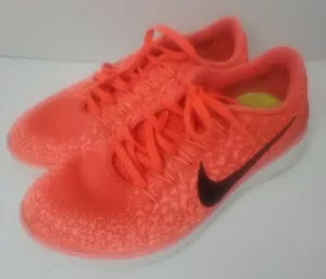 Zapatos para mujer Nike Free RN Distance talla 7,5 rojo neón 827116-600 - Imagen 1 de 6