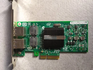 HP NC360T / IBM 39Y6127 / Intel CPU-D49919 (b) PRO/1000 PT Dual Port - Foto 1 di 5