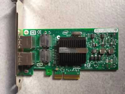 HP NC360T / IBM 39Y6127 / Intel CPU-D49919 (b) PRO/1000 PT Dual Port - Immagine 1 di 4