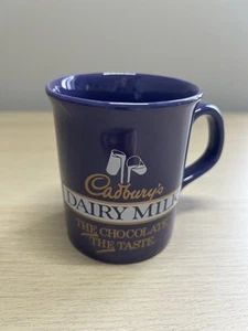 Cadbury Dairy Milk Chocolate Mug Purple Coloroll Ceramic Tea Coffee Cup Mug 80s - Picture 1 of 8