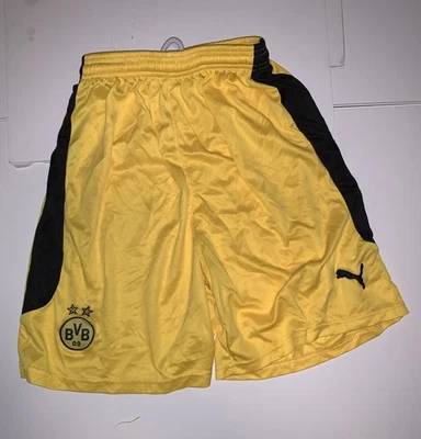 PANTALONES CORTOS DE FÚTBOL LOCAL BORUSSIA DORTMUND 2009-2010 PUMA Talla Pequeña Foto 1 de 4