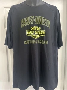 Harley-Davidson T-Shirt SZ 2XL Indianapolis Indiana 100%Polyester - Picture 1 of 6