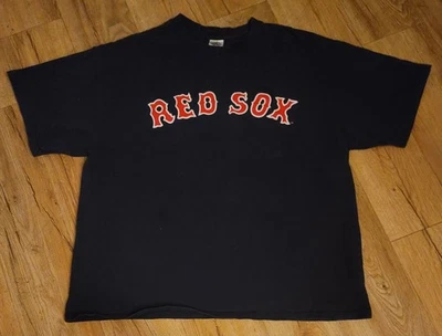 Boston Red Sox Tim Wakefield 2004 Blue #49 T-Shirt Men's Size-XL  - Image 1 of 4