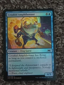 Croakid Amphibonaut Unfinity MTG #43 Common Foil - Picture 1 of 1