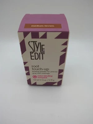 Estilo Editar Retoque Raíz, para Cubrir Raíces y Grises, Color de Cabello Marrón Medio Foto 1 de 4