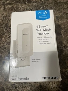 NETGEAR AX1800 4 Stream Extender - Afbeelding 1 van 2