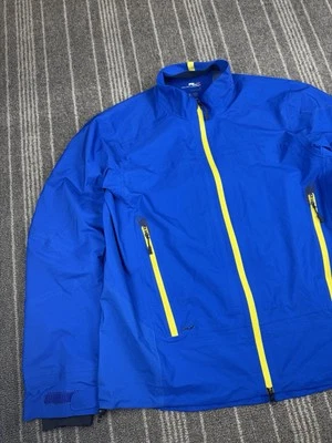 RLX Ralph Lauren Jacket Mens Large Blue Par Waterproof Stretch Golf Soft Shell - Image 1 of 4