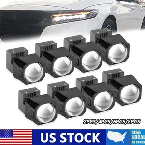 2/4/8X Mini 1.5'' Bi LED Projector Lens Hi-Lo Car Headlight Retrofit VS Xenon - Picture 1 of 17