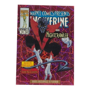 Nightcrawler 2024 Marvel Masterpieces '92 Platinum #62-V Pink Lasers 394/692 丶 - Bild 1 von 12