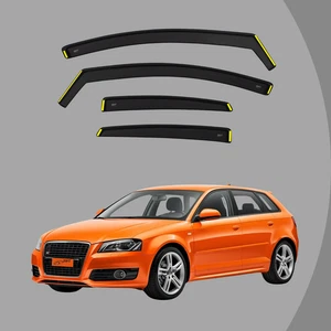 Windabweiser für Audi A3 S3 Sportback/Schrägheck MK2 5türer 2004-12 Sonnenblenden - Bild 1 von 12