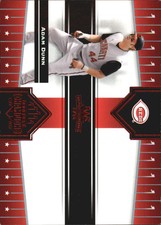 2005 Donruss Champions Impressions Red Reds Baseball Card #1 Adam Dunn /250
