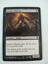 MTG Death's Shadow Worldwake Regular Rare