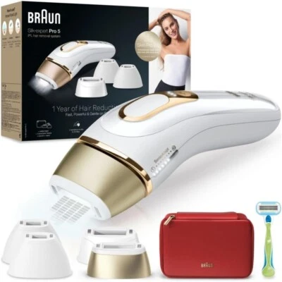 Braun Silk-expert 5 Pro PL5382 Topmodell 4 Aufsätze IPL Haarentferner - Bild 1 von 4
