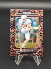 2023 Panini Prizm draft picks football justin tucker snake skin ssp [guoA3]