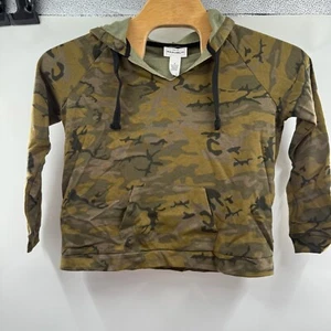 For The Republic Womens Small Camo Hoodie Pullover Sweatshirt Casual Streetwear - Picture 1 of 7