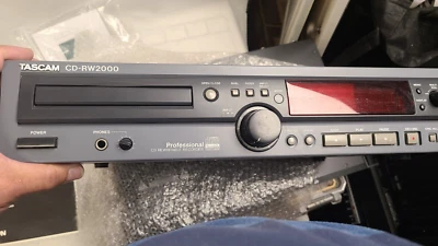 TASCAM CD-RW2000 Professional CD Rewritable Player and Recorder - Image 1 of 2