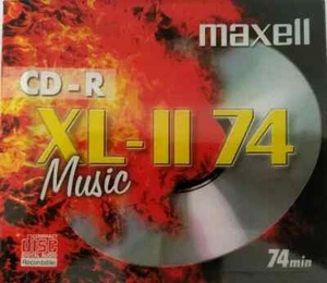 2 X MAXELL XL-II 74 Music AUDIO 74 min Blank CD-R Digital Audio Neuf New Neu - Photo 1/4