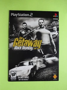 PS2 - The Getaway Black Monday - Playstation 2 - Disco demo - Foto 1 di 2