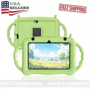 7" Android 12 Kids Tablet PC 2GB+32GB Dual Camera WiFi - Picture 1 of 10