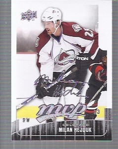 2009-10 Upper Deck MVP Hockey #220 Milan Hejduk