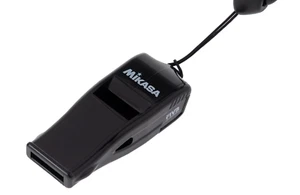 Mikasa JAPAN Volleyball Referee Sports Whistle BEAT MASTER Black Japan - Picture 1 of 8