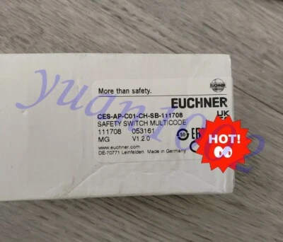 1PCS NEW EUCHNER CES-AP-C01-CH-SB-111708 Safety switch Fast FedEx or DHL - Image 1 of 4