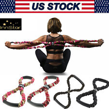 Innstar 8 shaped Resistance Band Chest Expander Electic Pull Rope Yoga Exercises
