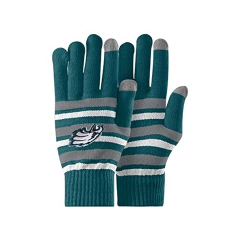 NFL Knit Gloves Eagles One Size Cover