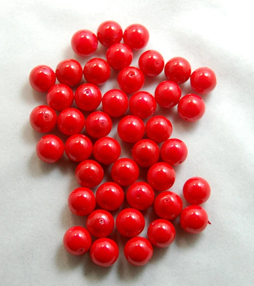 100pcs Top Quality Czech Glass Pearl Round Loose Beads 3mm 4mm 6mm 8mm 10mm 12mm - Image 1 of 1