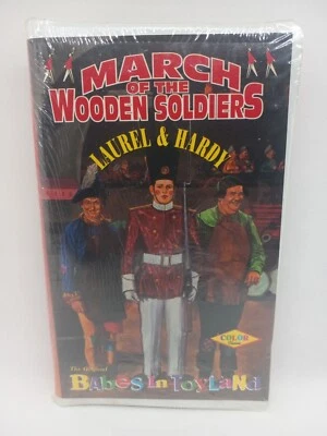 The March of the Wooden Soldiers - Laurel and Hardy * Brand New & Sealed Case Foto 1 de 2