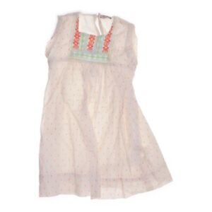 Noa Noa Miniature, Kleid, Größe: 92, Weiß/Mehrfarbig, Baumwolle, Mädchen