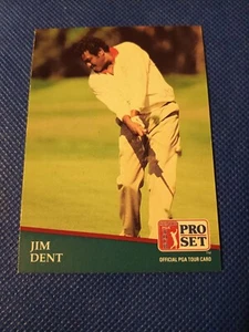 1991 JIM DENT PRO SET GOLF PGA CARD #255 - Picture 1 of 2