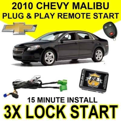 Chevy Malibu 2010 sistema de arranque remoto Plug & Play Chevrolet GM Chevy GM2 Foto 1 de 4